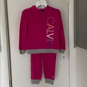 Girl’s Calvin Klein shirt/pants